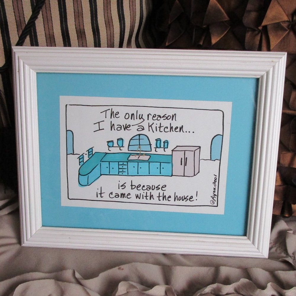 framed Lynn Kessinger art print
